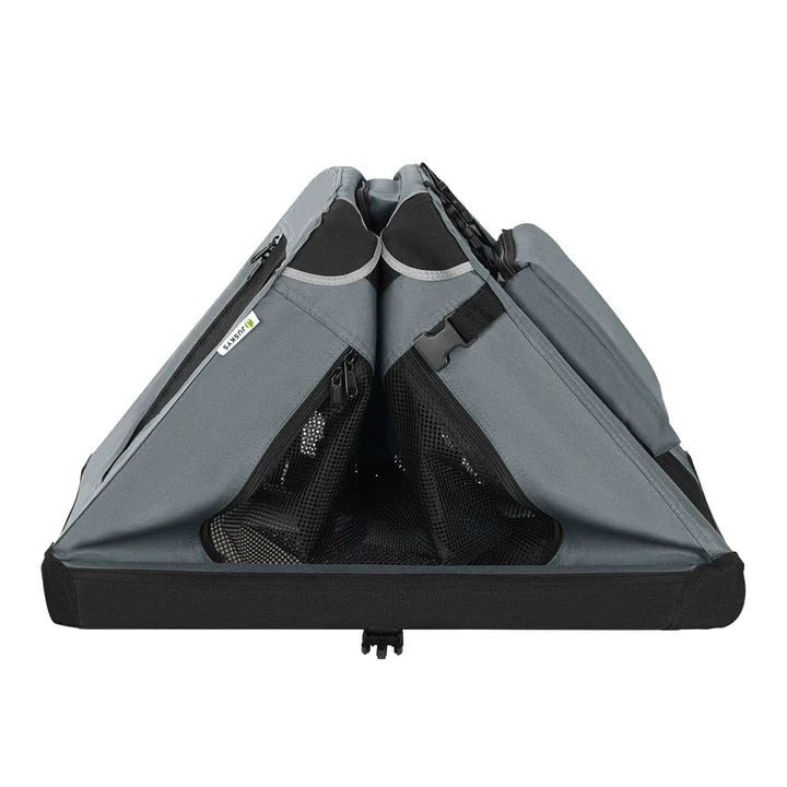 faltbare Hundetransportbox Lassie XL (dunkelgrau)