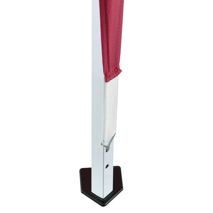 Faltpavillon Vivara 3x3 m in Bordeaux mit Tragetasche