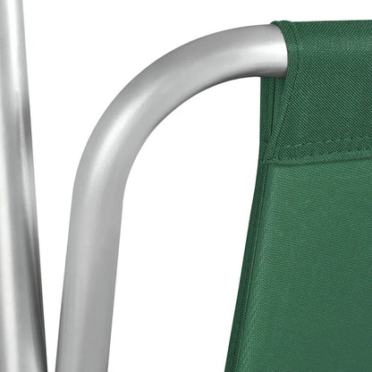 Hollywoodschaukel Cecina 3-Sitzer beschichtetes Stahlgestell in grün