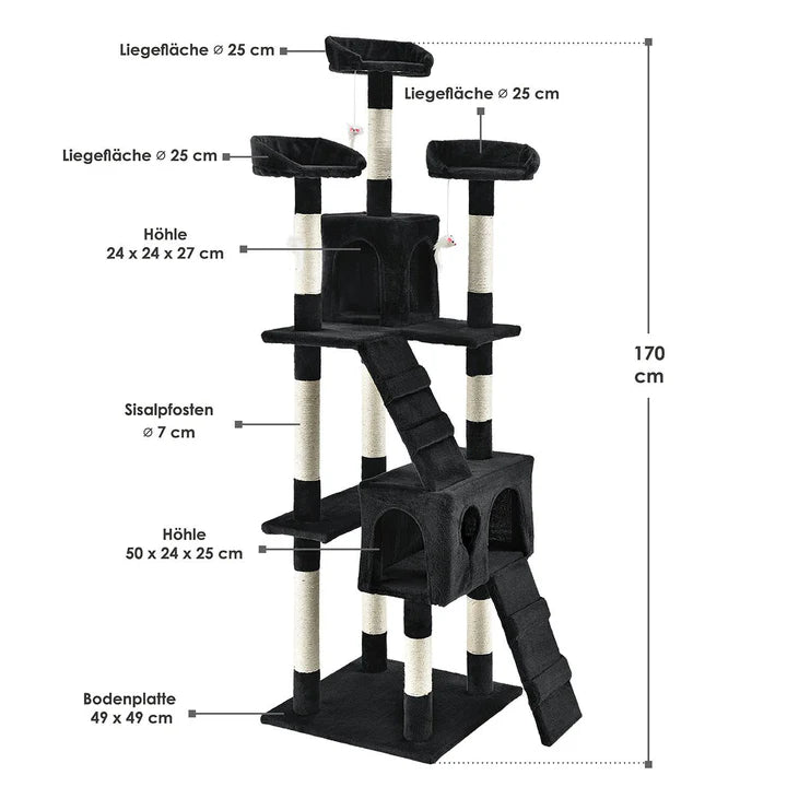 Sam´s Pet Kratzbaum Amy schwarz