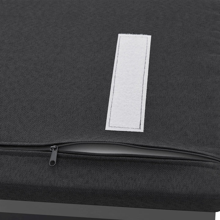 Étagère à chaussures 104x30x48 cm gris foncé