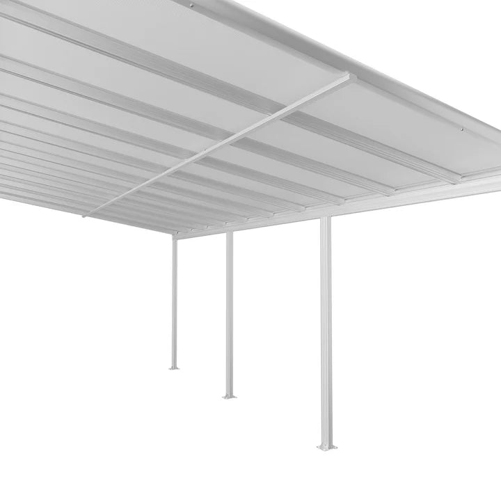 Tetto terrazza tetto terrazza Borneo 6x3 m bianco