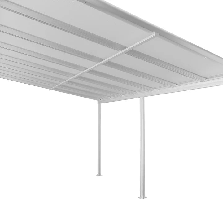 Copertura terrazza Borneo 3x3 m Bianco