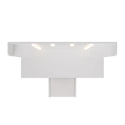 Schminktisch mit Spiegel Malia mit Hocker Melly