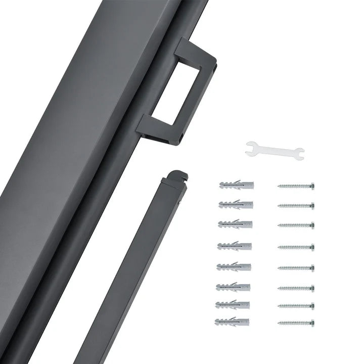 Auvent latéral Dubai 500 x 180 cm beige