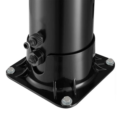 Douche solaire Victoria Douche de jardin 40 litres avec grande pomme de douche à effet pluie et réglage de la température