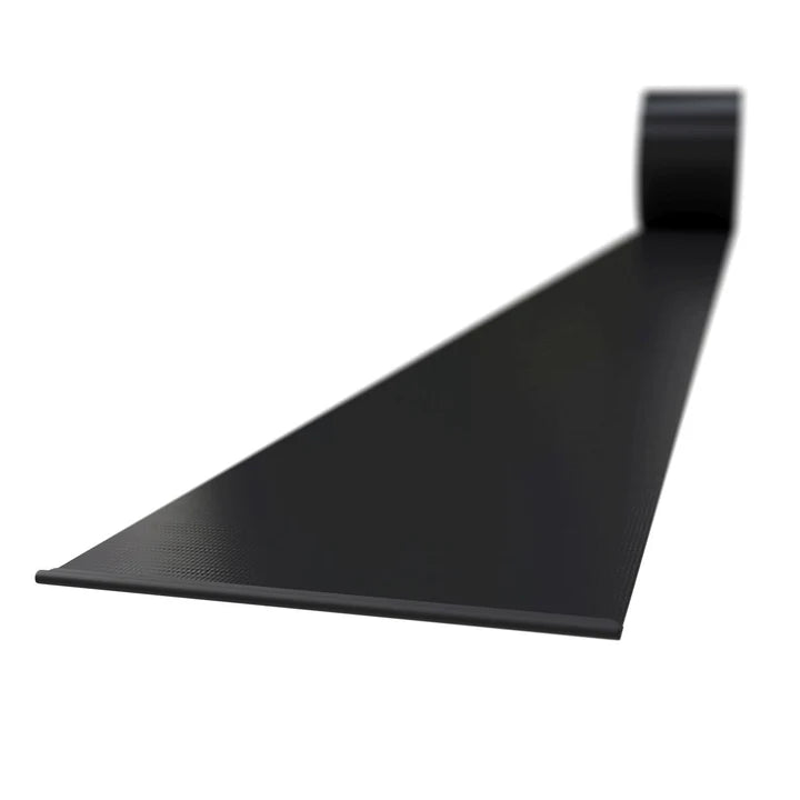 Panneau de clôture à bandes d'intimité en PVC anthracite, lot de 4