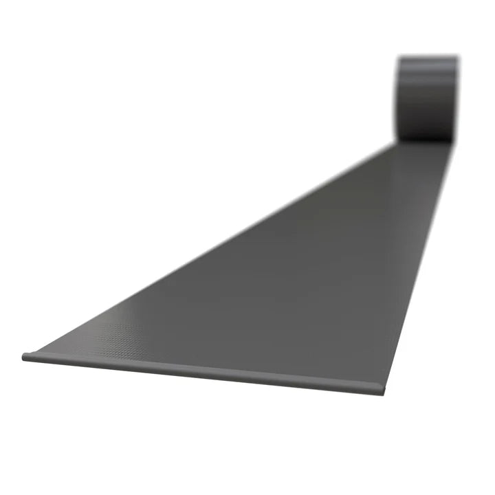 Pannello di recinzione con strisce di privacy in PVC grigio chiaro