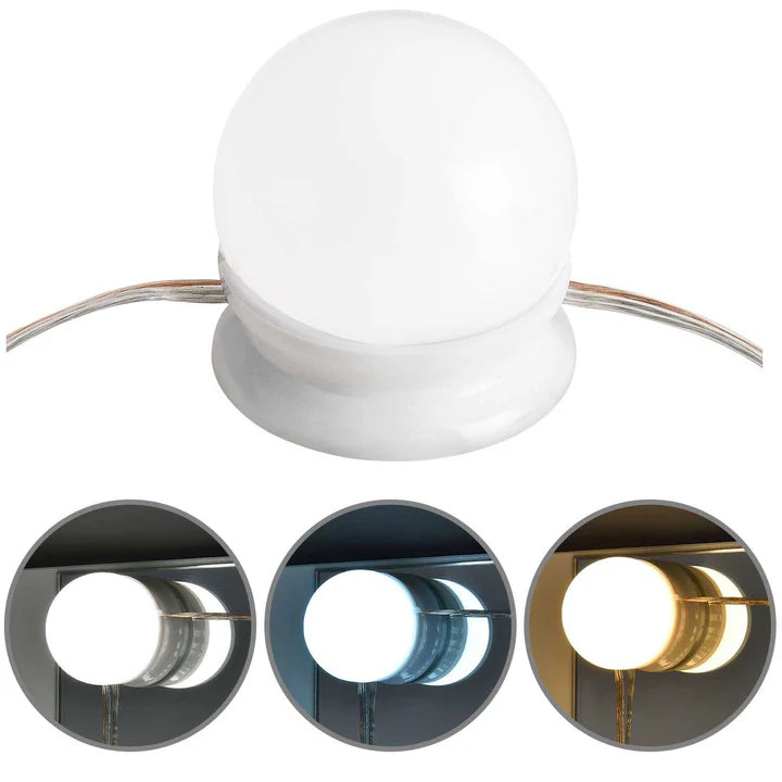 Guirlande lumineuse pour coiffeuse avec 10 lampes LED et USB