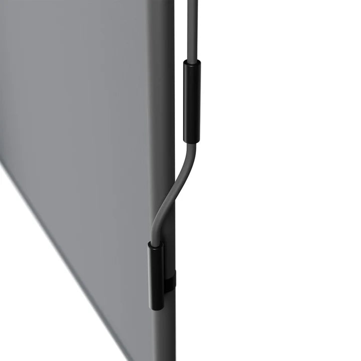 Senkrechtmarkise Barbados 100x310 cm Grau - Palo24