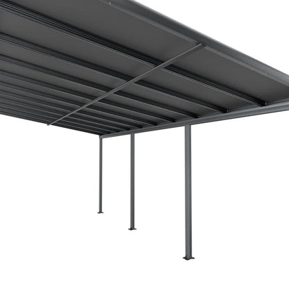 Copertura terrazza Borneo 6x3 m Grigio