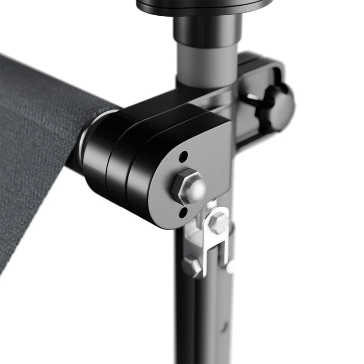 Klemmmarkise Kapstadt 400x120 cm Grau - Palo24