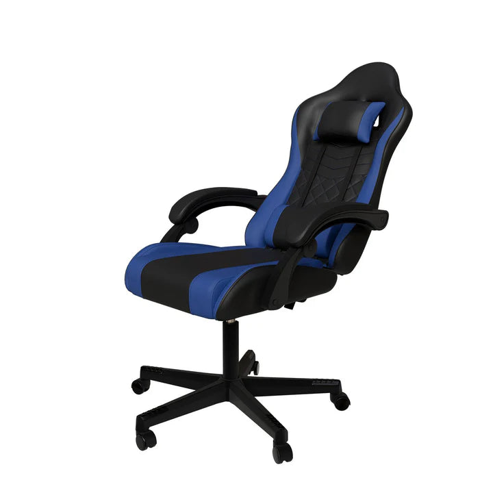 Bürostuhl Gamingstuhl HyperSeat schwarz/blau