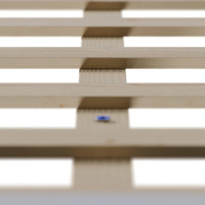 Lit rembourré Vérone 120 x 200 cm avec éclairage LED blanc