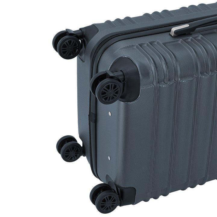 Hartschalen Kofferset Rom 3 tlg Anthrazit