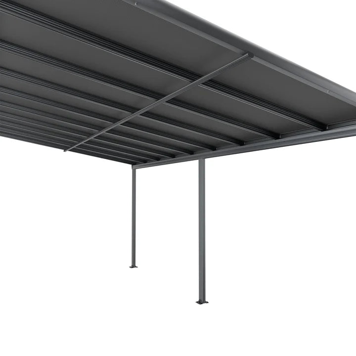 Tetto terrazza tetto terrazza Borneo 5,5x3 m grigio