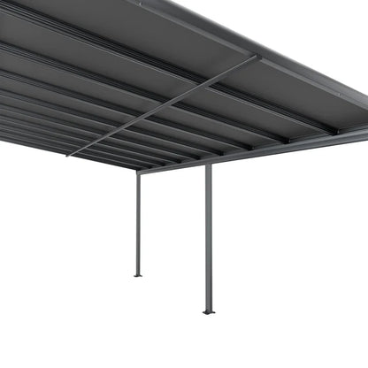 Tetto terrazza tetto terrazza Borneo 5,5x3 m grigio