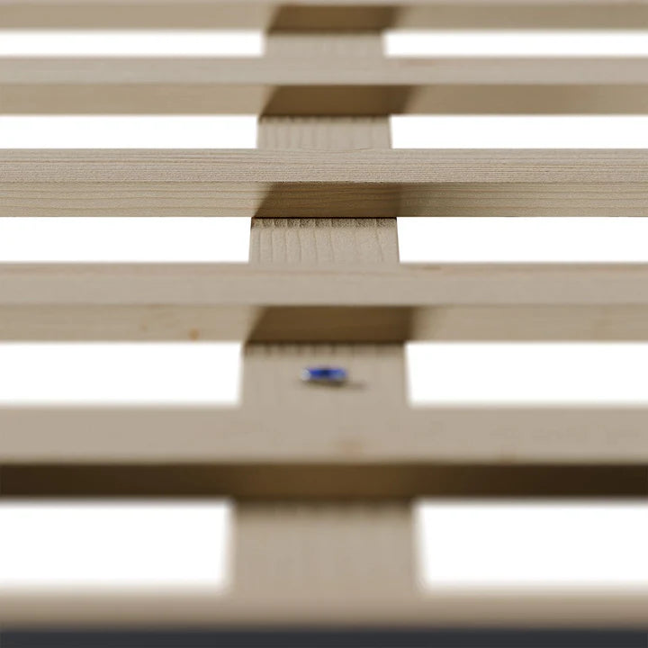 LED Polsterbett Verona 120 x 200 cm grau