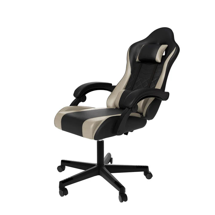 Bürostuhl Gamingstuhl HyperSeat schwarz/beige