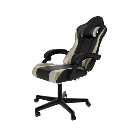 Bürostuhl Gamingstuhl HyperSeat schwarz/beige