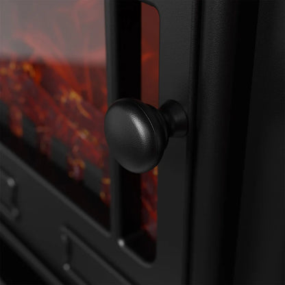 Elektrokamin 2000W mit Flammeneffekt Schwarz