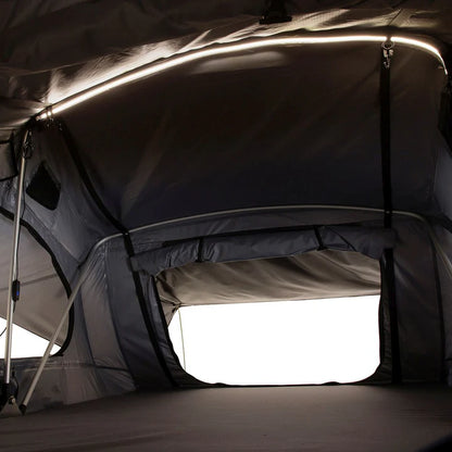 Autodachzelt für 2 Personen Lago mit Matratze 140x200 cm