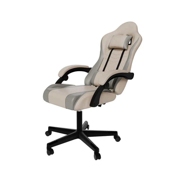 Bürostuhl Gamingstuhl HyperSeat beige/hellgrau