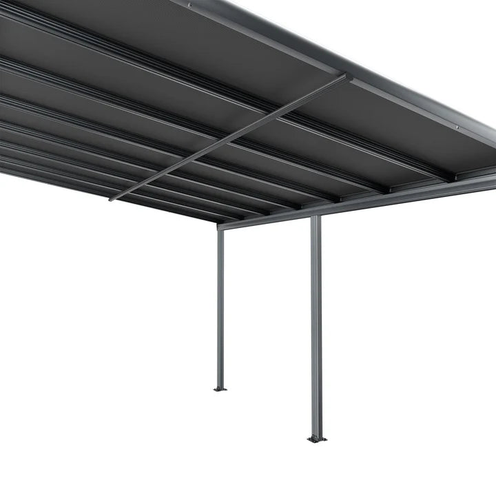 Tetto terrazza Borneo 4 x 3 m grigio scuro