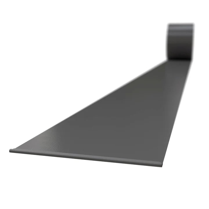 Panneau de clôture en PVC gris clair avec bandes d'intimité, lot de 4