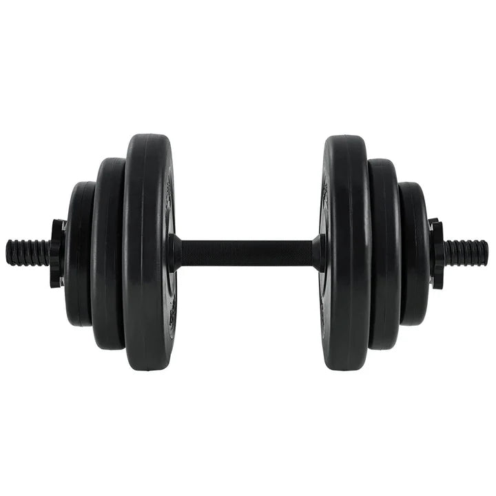 Set di manubri da 2 pezzi da 30 kg con 16 dischi