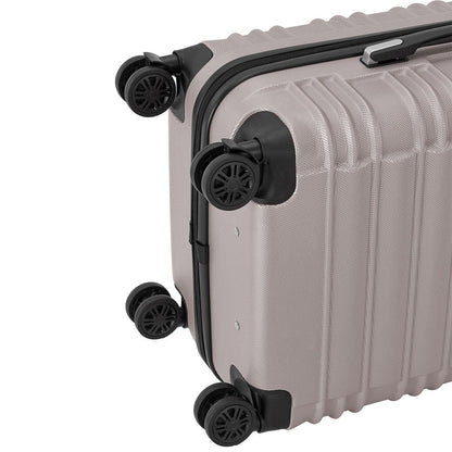 Hartschalen Kofferset Rom 3 tlg Beige