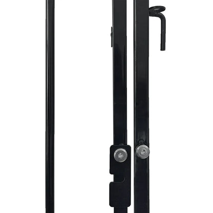 Metall Kaminschutzgitter 300 cm mit Tür und Befestigungsmaterial