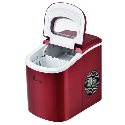 Eiswürfelmaschine IcyCube rot - Palo24