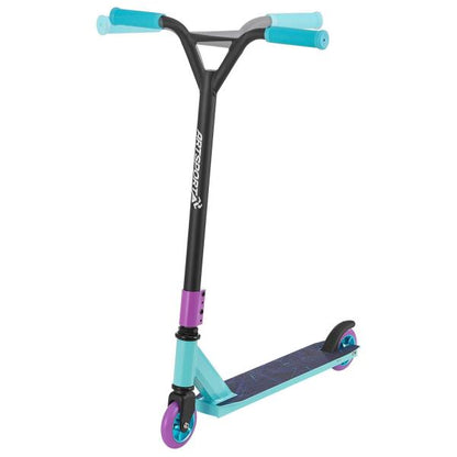 Stunt Scooter Retro Purple in Blau Lila Trick Roller mit 360° Lenkung