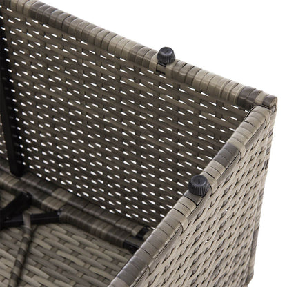 Faltbare Polyrattan Sonnenliege Lamia - Palo24