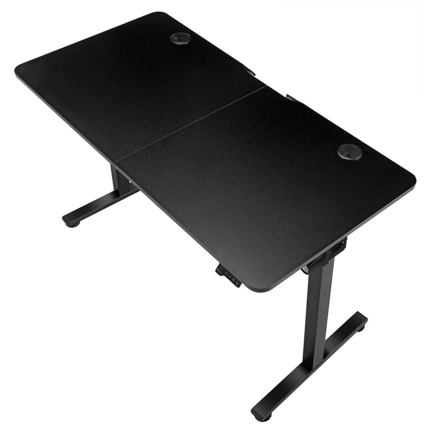 Elektrisch verstellbarer Schreibtisch 120x60 cm Schwarz - Palo24