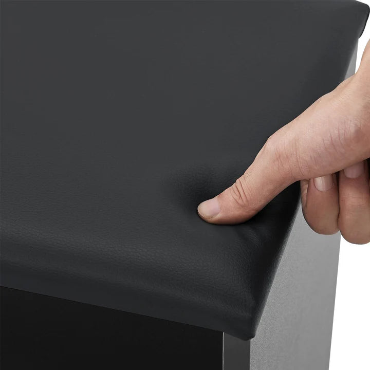 Schuhregal 60x30x44 cm Grau / Schwarz