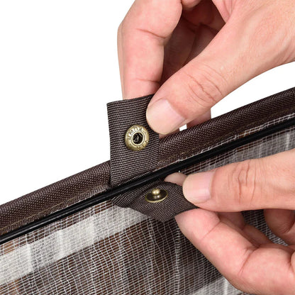 Bambus Wäschekorb Curly 100 Liter braun mit Wäschesack und Tragegriffen