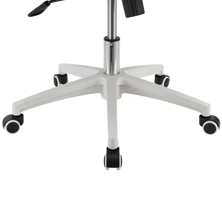 Bürostuhl Baltimore höhenverstellbar Grau Weiss - Palo24