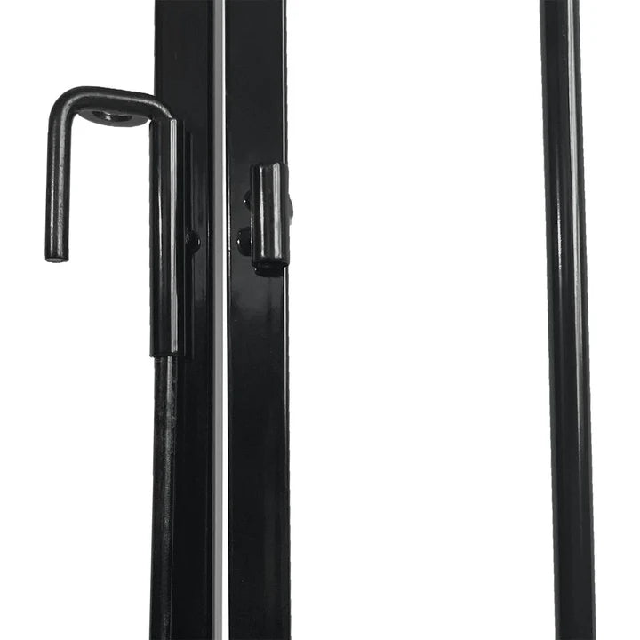 Metall Kaminschutzgitter 300 cm mit Tür und Befestigungsmaterial