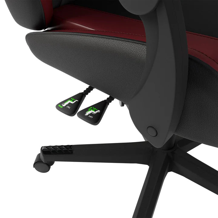Bürostuhl Gamingstuhl HyperSeat schwarz/bordeaux