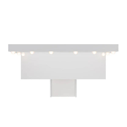 Schminktisch mit Spiegel Lilia mit Hocker Melly