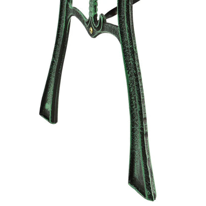 2 Sitzer Gartenbank Pisa aus lackiertem Holz und Gusseisen