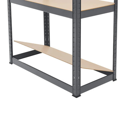 Lagerregal Easy 2er Set 160 x 80 x 40 cm Grau