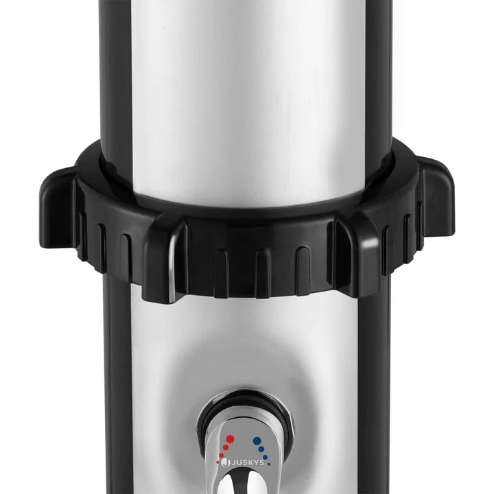 Douche solaire Victoria Douche de jardin 40 litres avec grande pomme de douche à effet pluie et réglage de la température