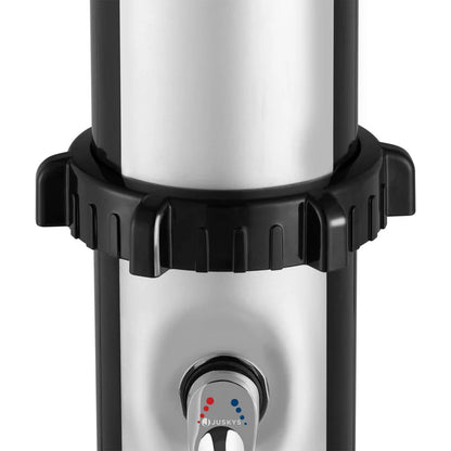 Douche solaire Victoria Douche de jardin 40 litres avec grande pomme de douche à effet pluie et réglage de la température