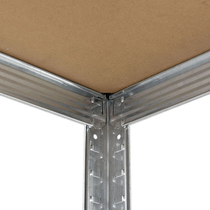 Set di 2 ripiani portaoggetti ripiani robusti "Basic" 180 x 90 x 40 cm