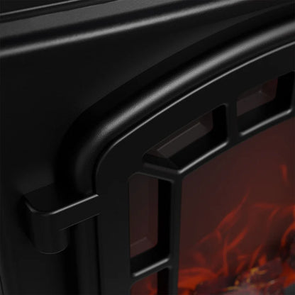 Elektrokamin 2000W mit Flammeneffekt Schwarz