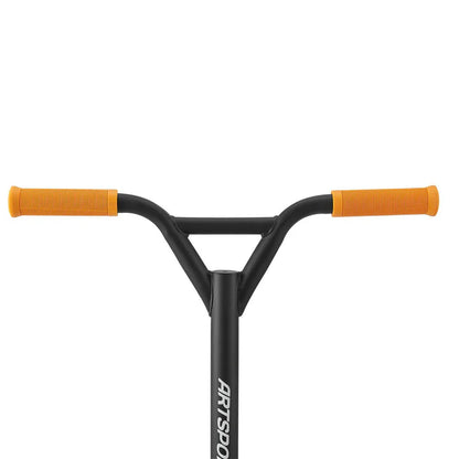 Trottinette freestyle Street Life en noir jaune trottinette avec direction à 360°