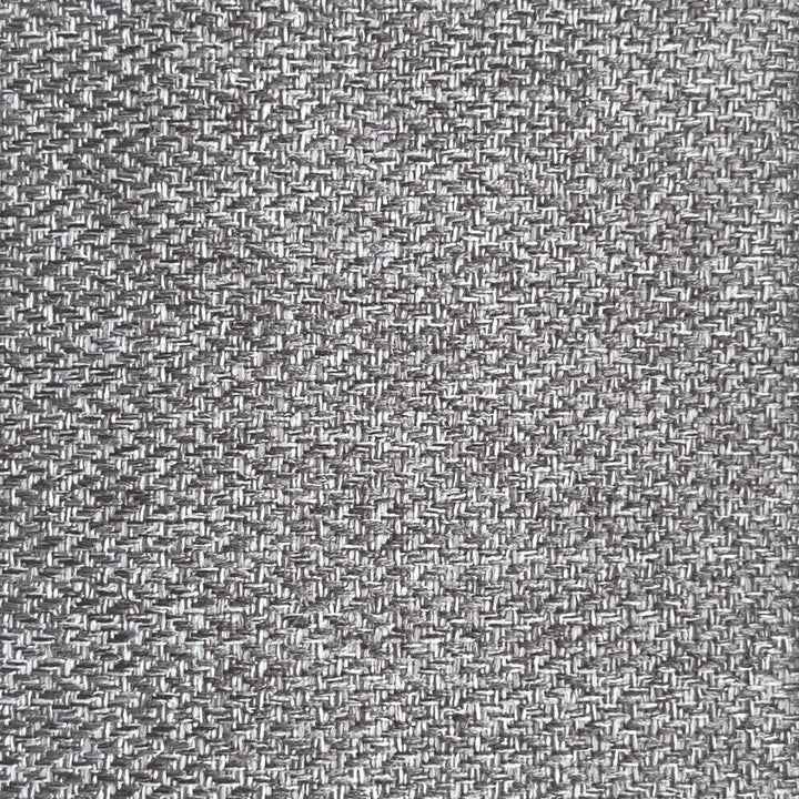 Boxspringbett Detroit - Chenille-Stoff 180x200 cm Grau